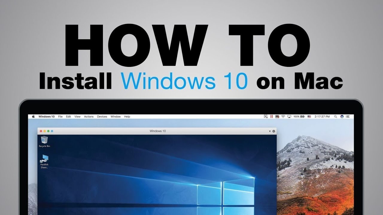 Windows 10 download mac free
